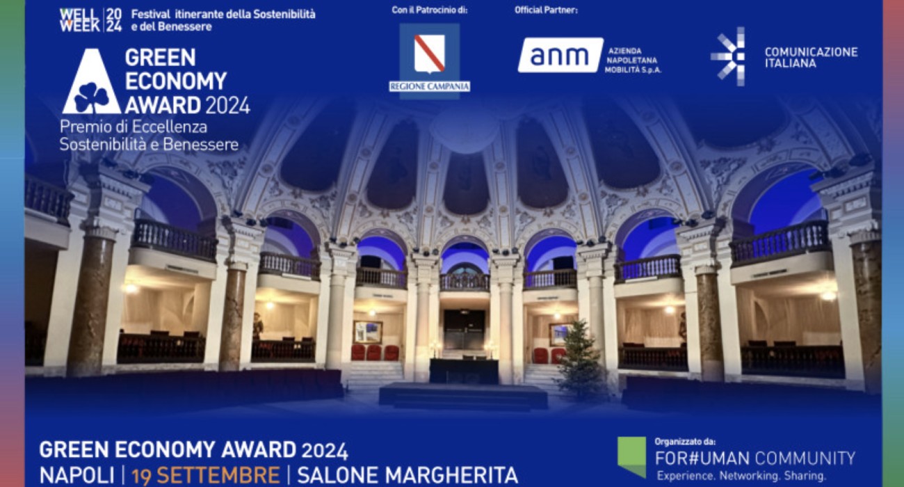 Premiate a Napoli le eccellenze italiane nella sostenibilità