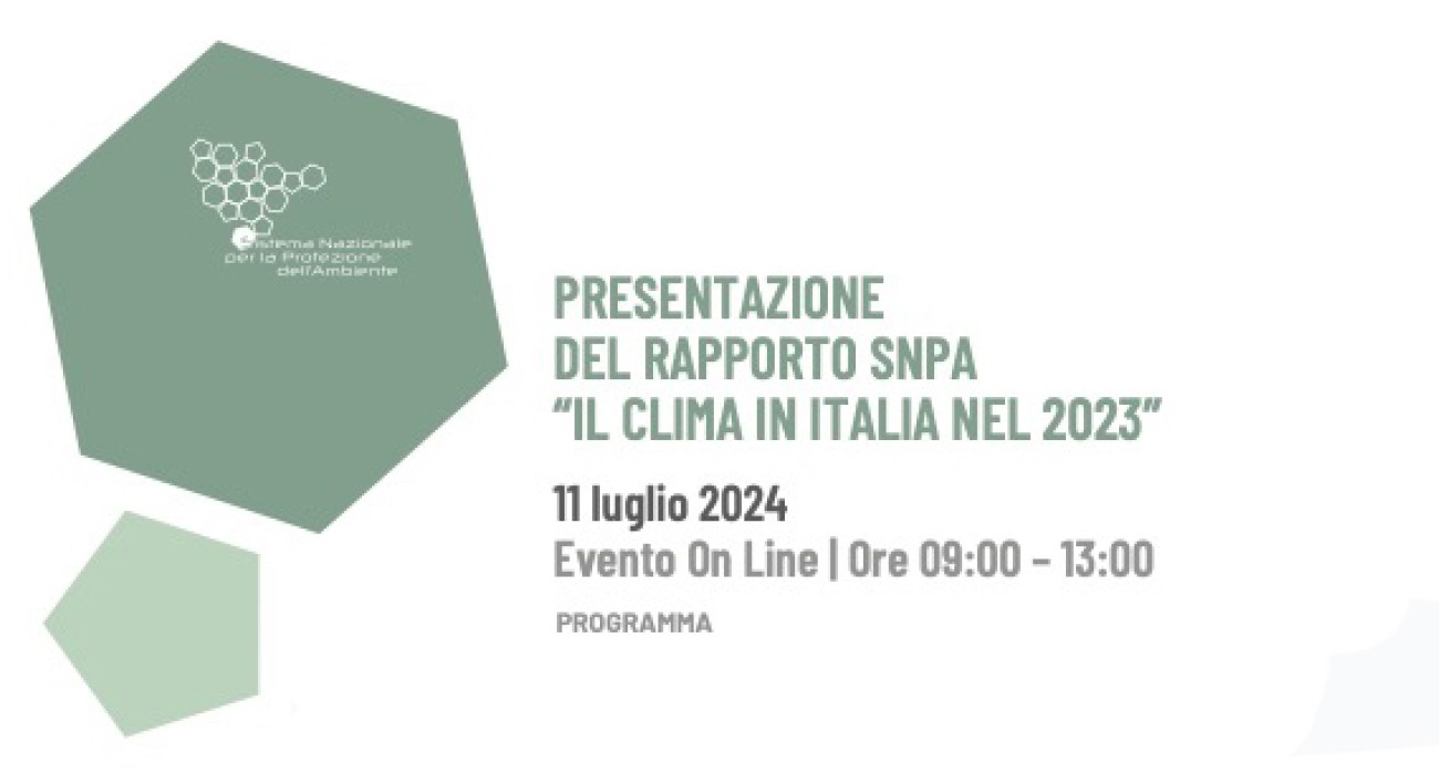 Il clima in italia nel 2023
