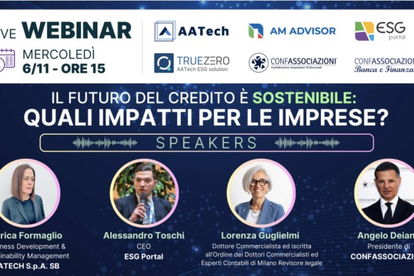 Il futuro del credito è sostenibile: quali impatti per le imprese?