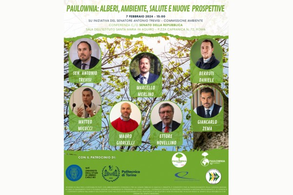 Convegno al Senato sulla Paulownia